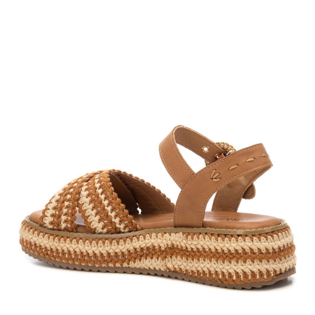 Carmela Donna Sandali con zeppa 162356 Cuoio