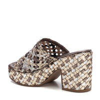 Carmela Donna Ciabatte con tacco 162223 Antracite