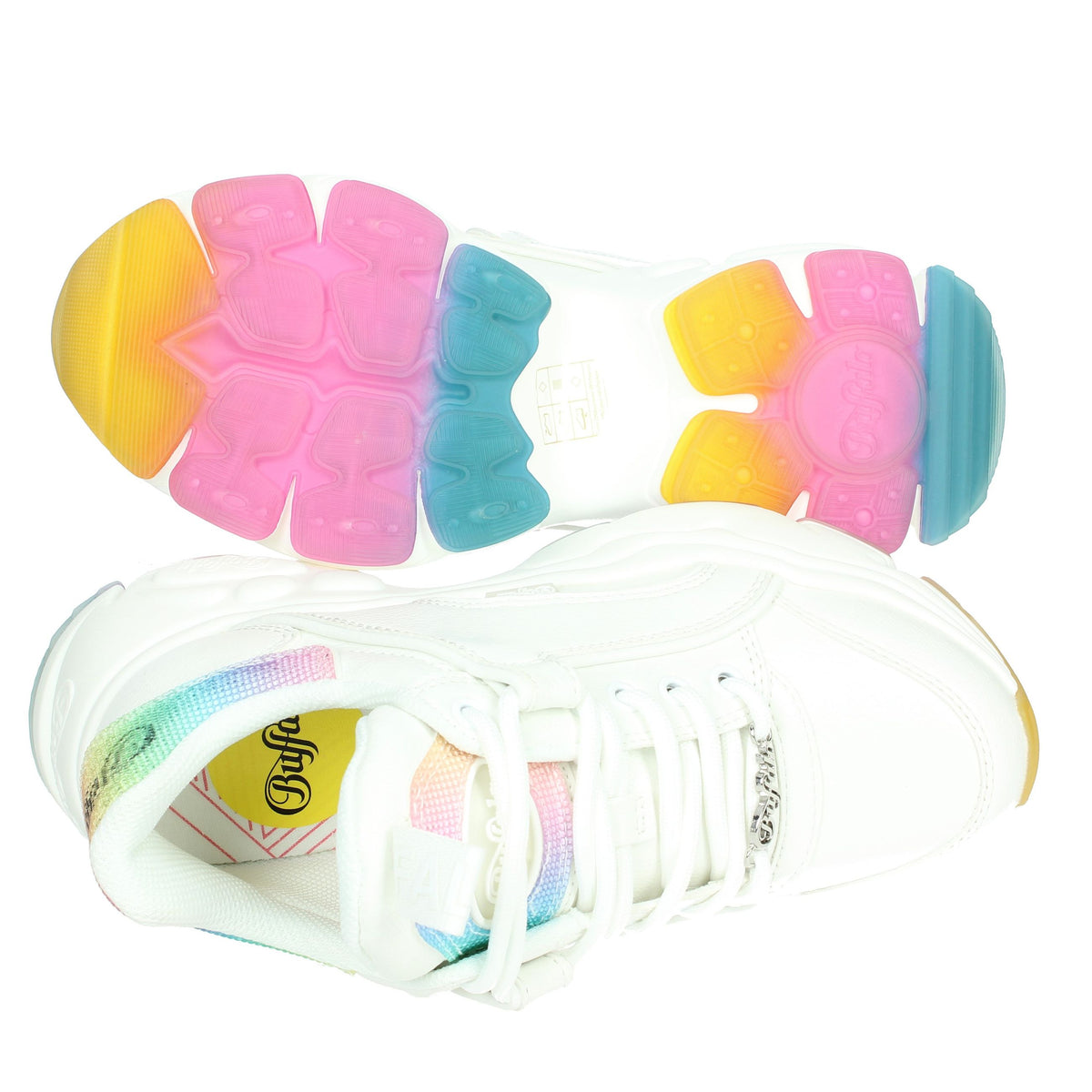 BUFFALO Donna Sneakers bassa BN16360901 Bianco
