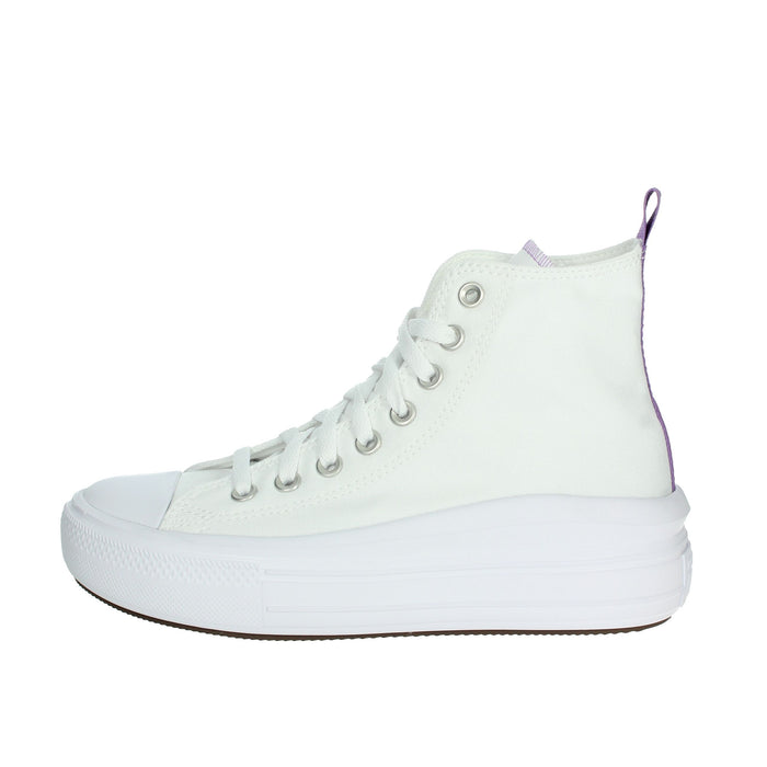 CONVERSE Donna Sneakers alta A03667C Bianco/Glicine