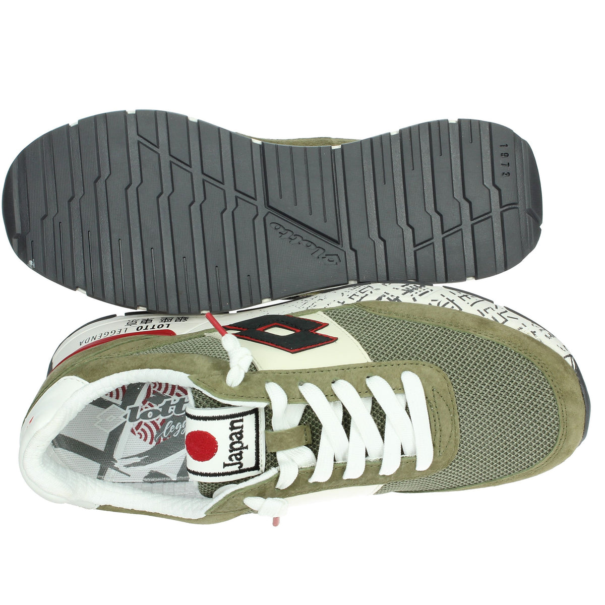 Lotto Leggenda Uomo Sneakers bassa 222656 Verdone
