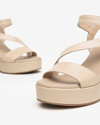 NERO GIARDINI Donna Sandali con tacco E410400D Beige