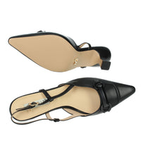 MIABELLE Donna Slingback MB33 Nero
