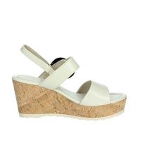 Marco Tozzi Donna Sandali con zeppa 2-28306-44 Panna
