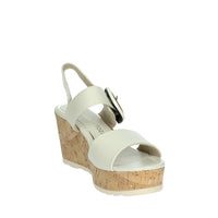 Marco Tozzi Donna Sandali con zeppa 2-28306-44 Panna