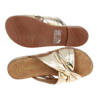 Marco Tozzi Donna Ciabatte basse 2-27133-42 Oro