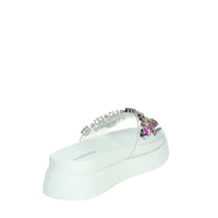 LAURA BIAGIOTTI Donna Ciabatte basse 9108 Bianco