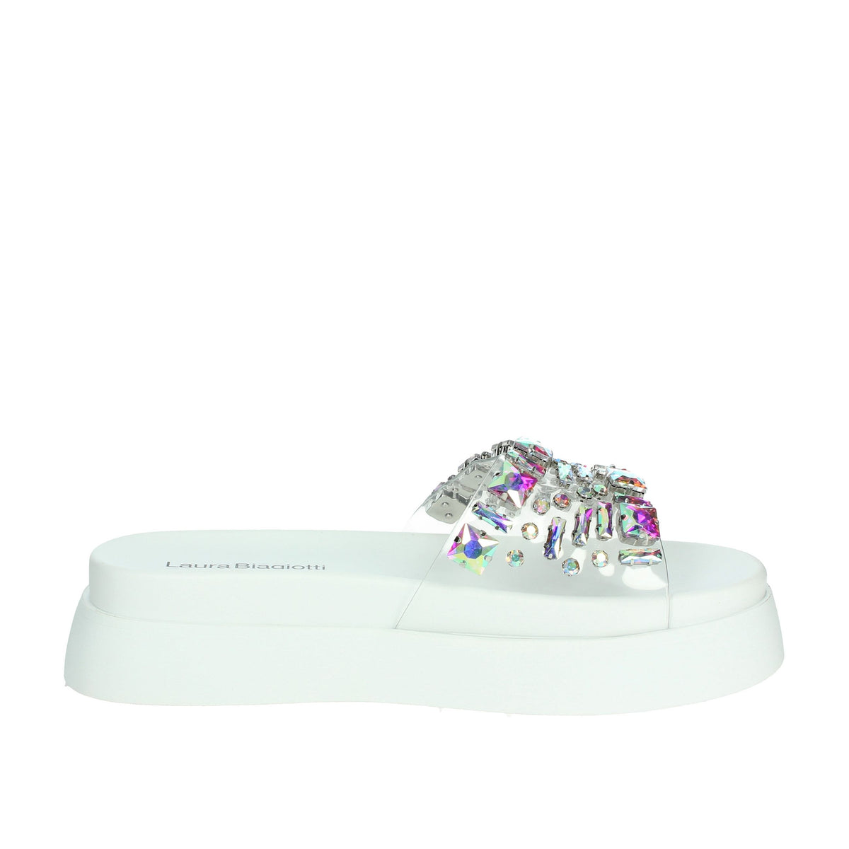 LAURA BIAGIOTTI Donna Ciabatte basse 9108 Bianco