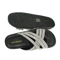 LAURA BIAGIOTTI Donna Ciabatte basse 9073 Argento