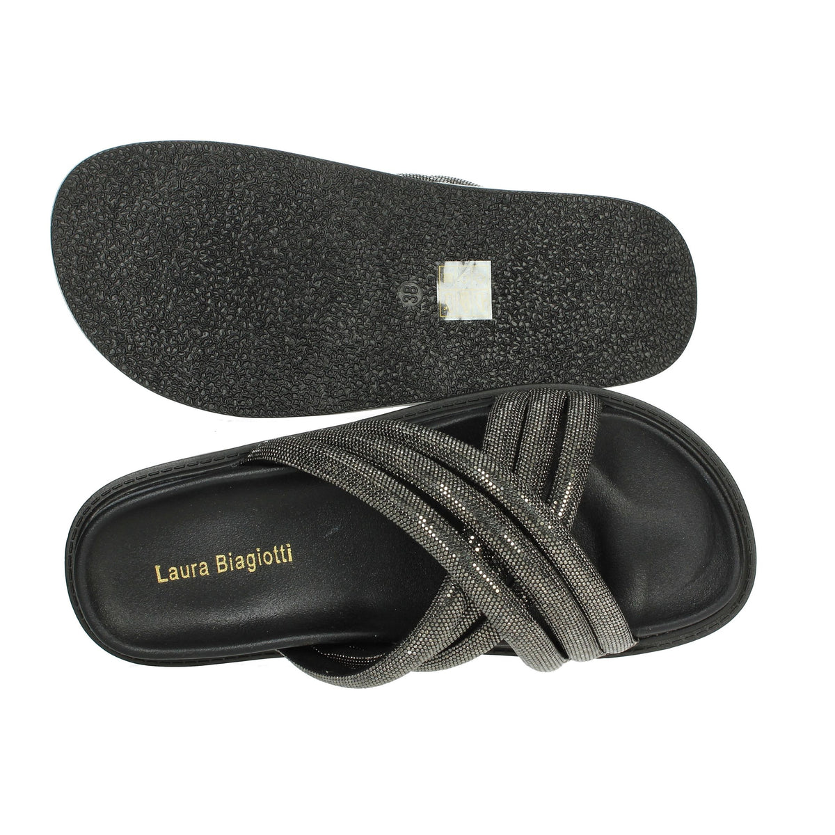 LAURA BIAGIOTTI Donna Ciabatte basse 9073 Nero