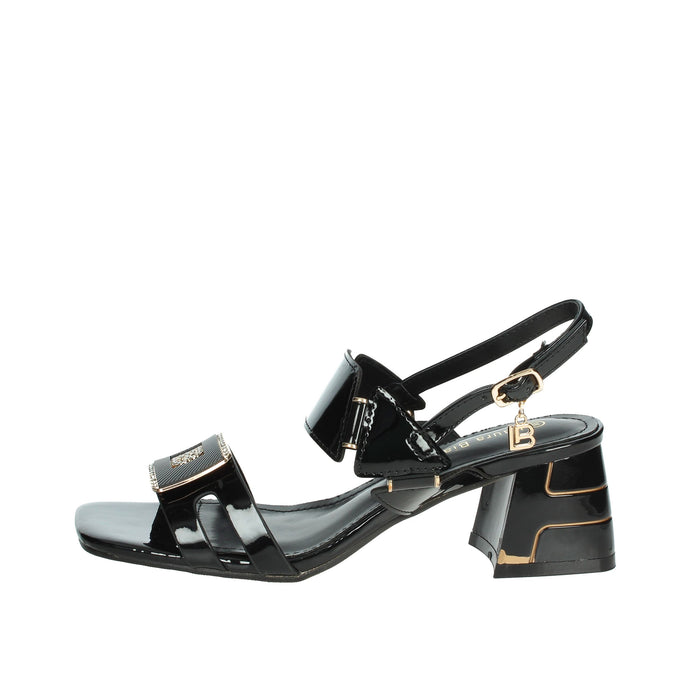 LAURA BIAGIOTTI Donna Sandali con tacco 9039 Nero