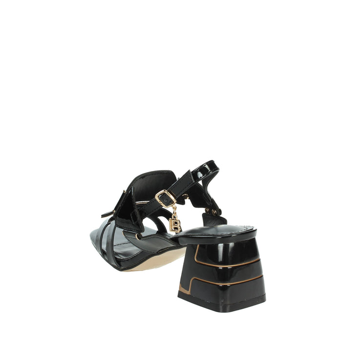 LAURA BIAGIOTTI Donna Sandali con tacco 9039 Nero