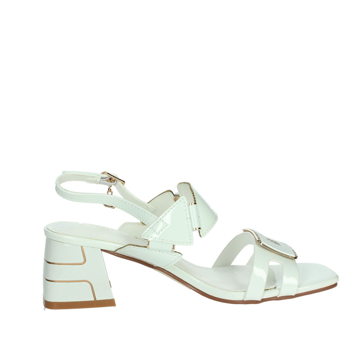 LAURA BIAGIOTTI Donna Sandali con tacco 9039 Bianco