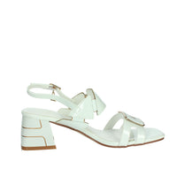 LAURA BIAGIOTTI Donna Sandali con tacco 9039 Bianco