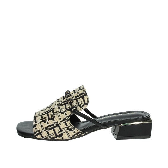 LAURA BIAGIOTTI Donna Ciabatte basse 9016 Beige/Nero