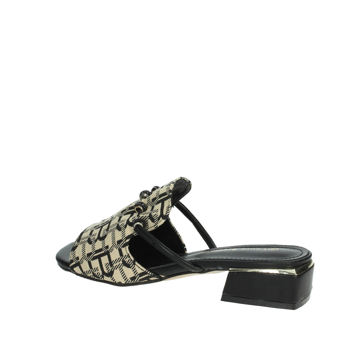LAURA BIAGIOTTI Donna Ciabatte basse 9016 Beige/Nero