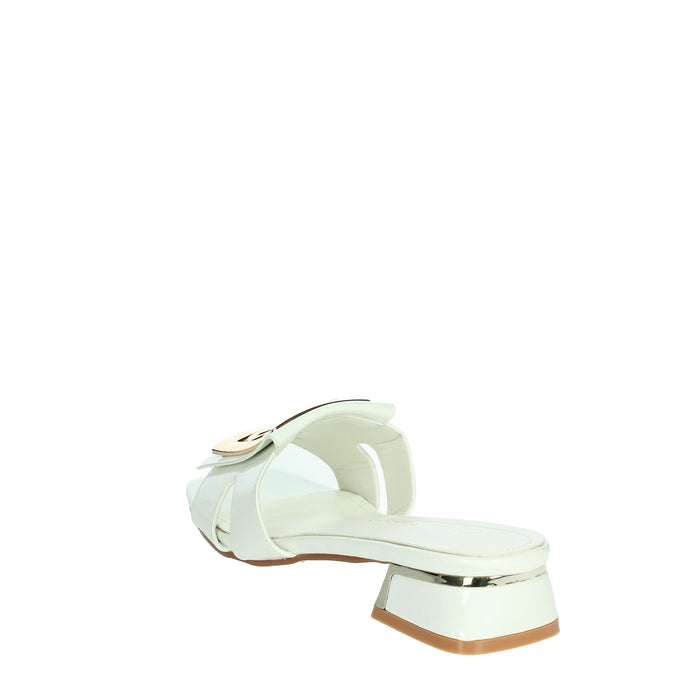 LAURA BIAGIOTTI Donna Ciabatte basse 9010 Bianco