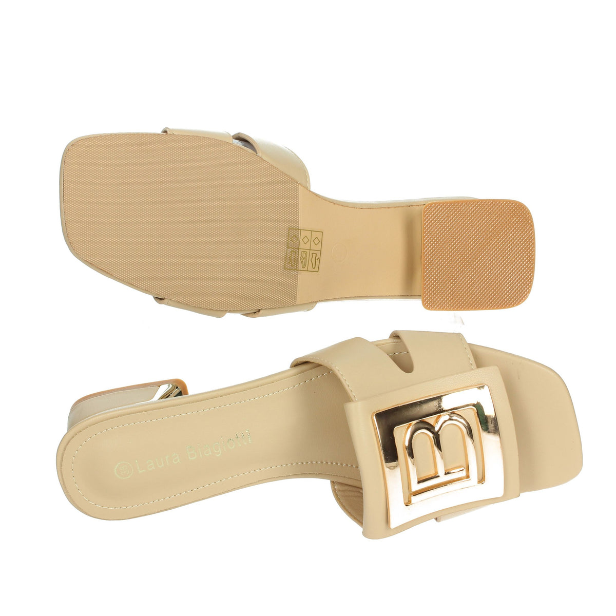 LAURA BIAGIOTTI Donna Ciabatte basse 9010 Beige