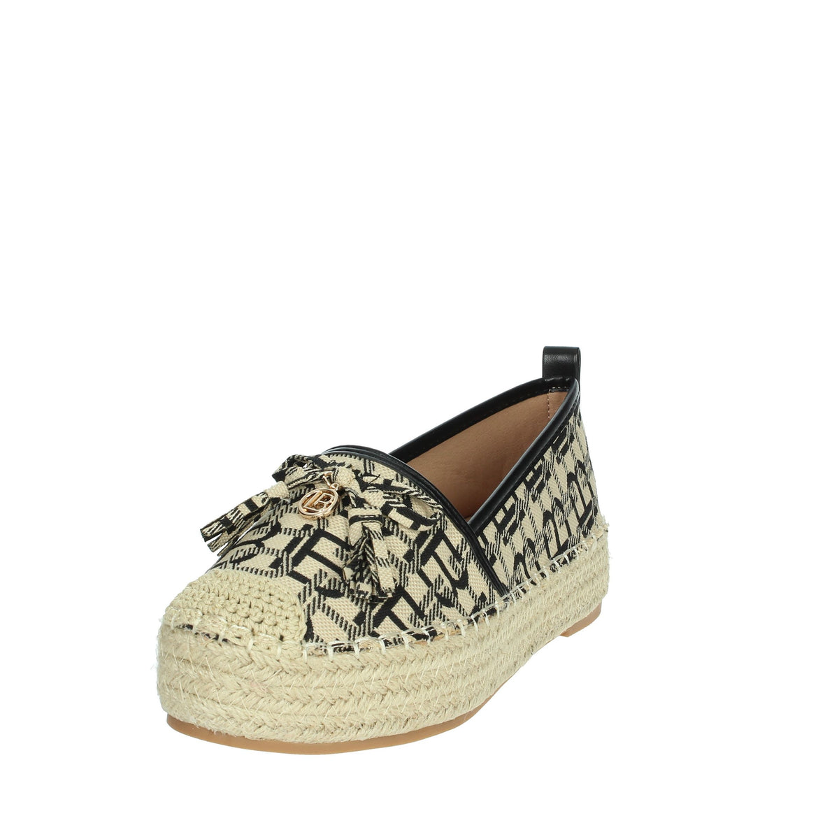LAURA BIAGIOTTI Donna Espadrillas 9094 Beige/Nero
