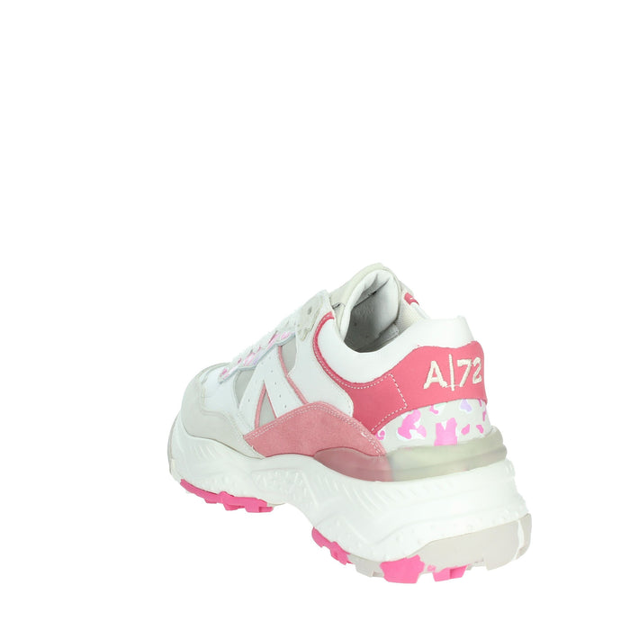 Accademia 72 Donna Sneakers bassa AC-110 Bianco/Fucsia