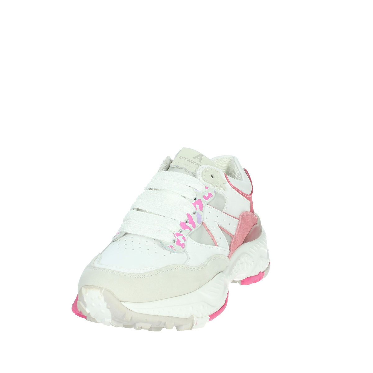 Accademia 72 Donna Sneakers bassa AC-110 Bianco/Fucsia