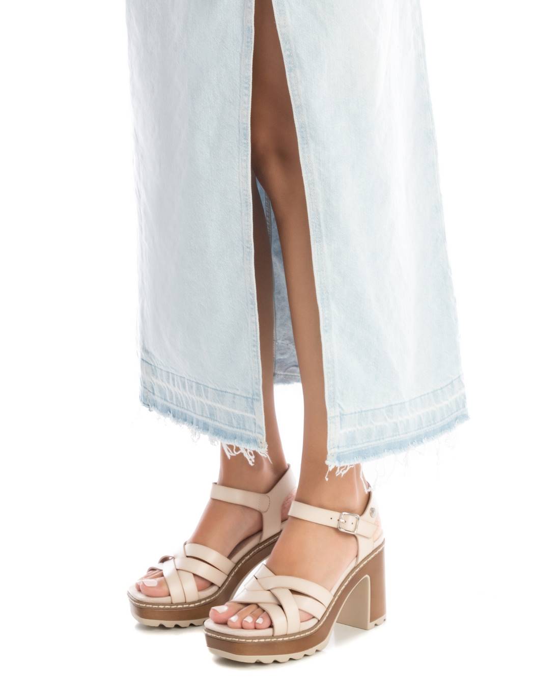 REFRESH Donna Sandali con tacco 171877 Beige