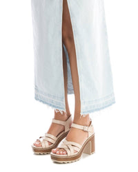 REFRESH Donna Sandali con tacco 171877 Beige