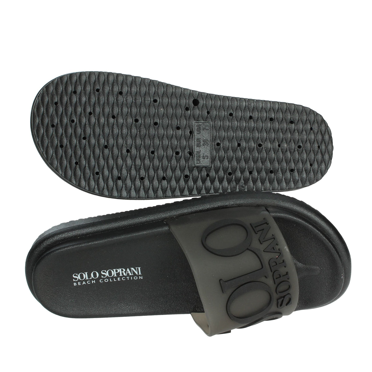 SOLO SOPRANI Donna Ciabatte basse SSW519N95 Nero