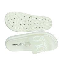 SOLO SOPRANI Donna Ciabatte basse SSW519N95 Bianco