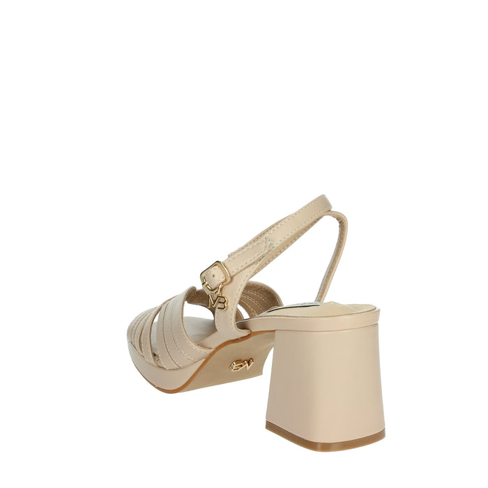 MIABELLE Donna Sandali con tacco MB74 Cipria