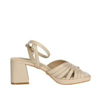 MIABELLE Donna Sandali con tacco MB74 Cipria
