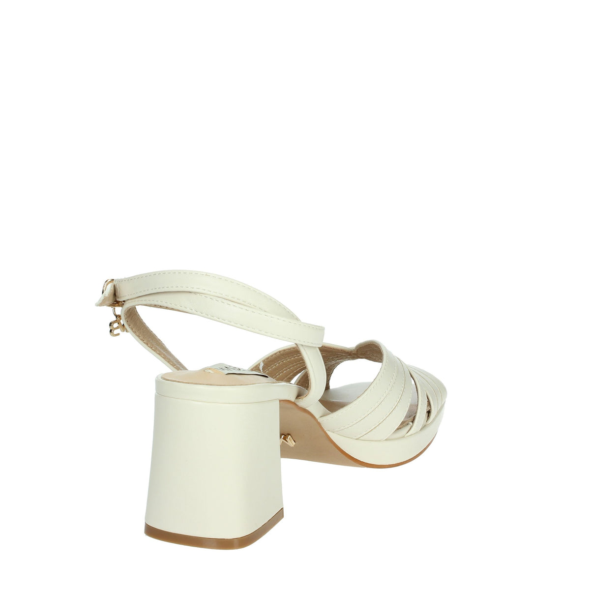 MIABELLE Donna Sandali con tacco MB74 Panna