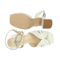 MIABELLE Donna Sandali con tacco MB74 Panna