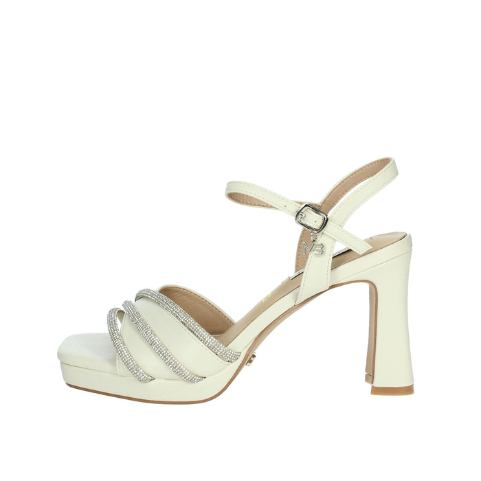 MIABELLE Donna Sandali con tacco MB90 Panna