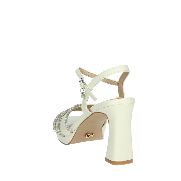 MIABELLE Donna Sandali con tacco MB90 Panna