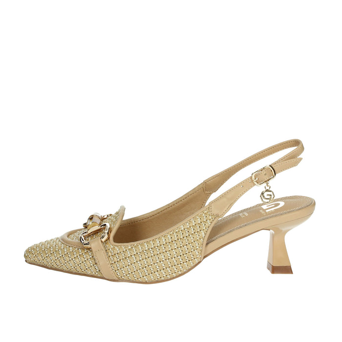 GOLD & GOLD Donna Slingback GP732 Beige