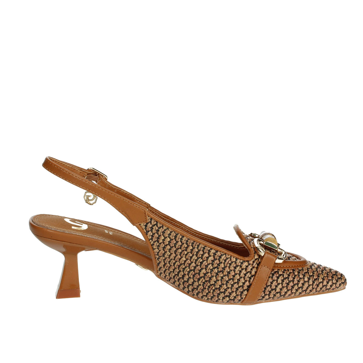 GOLD & GOLD Donna Slingback GP732 Cuoio