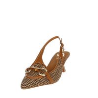 GOLD & GOLD Donna Slingback GP732 Cuoio