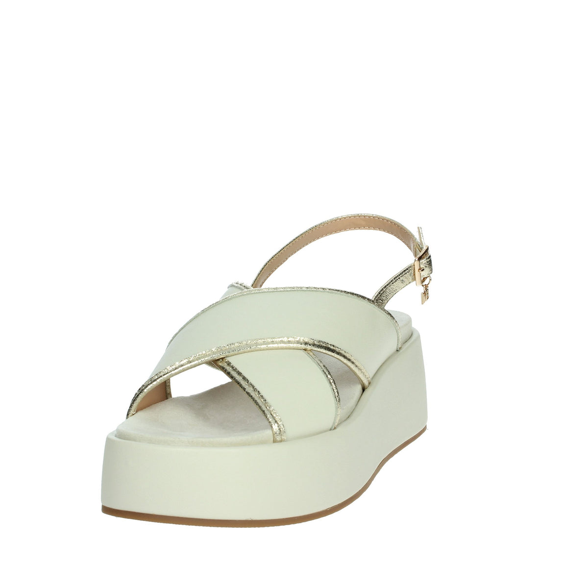 MARIELLA BURANI Donna Sandali con zeppa 51591 Panna