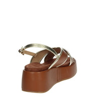 MARIELLA BURANI Donna Sandali con zeppa 51591 Cuoio