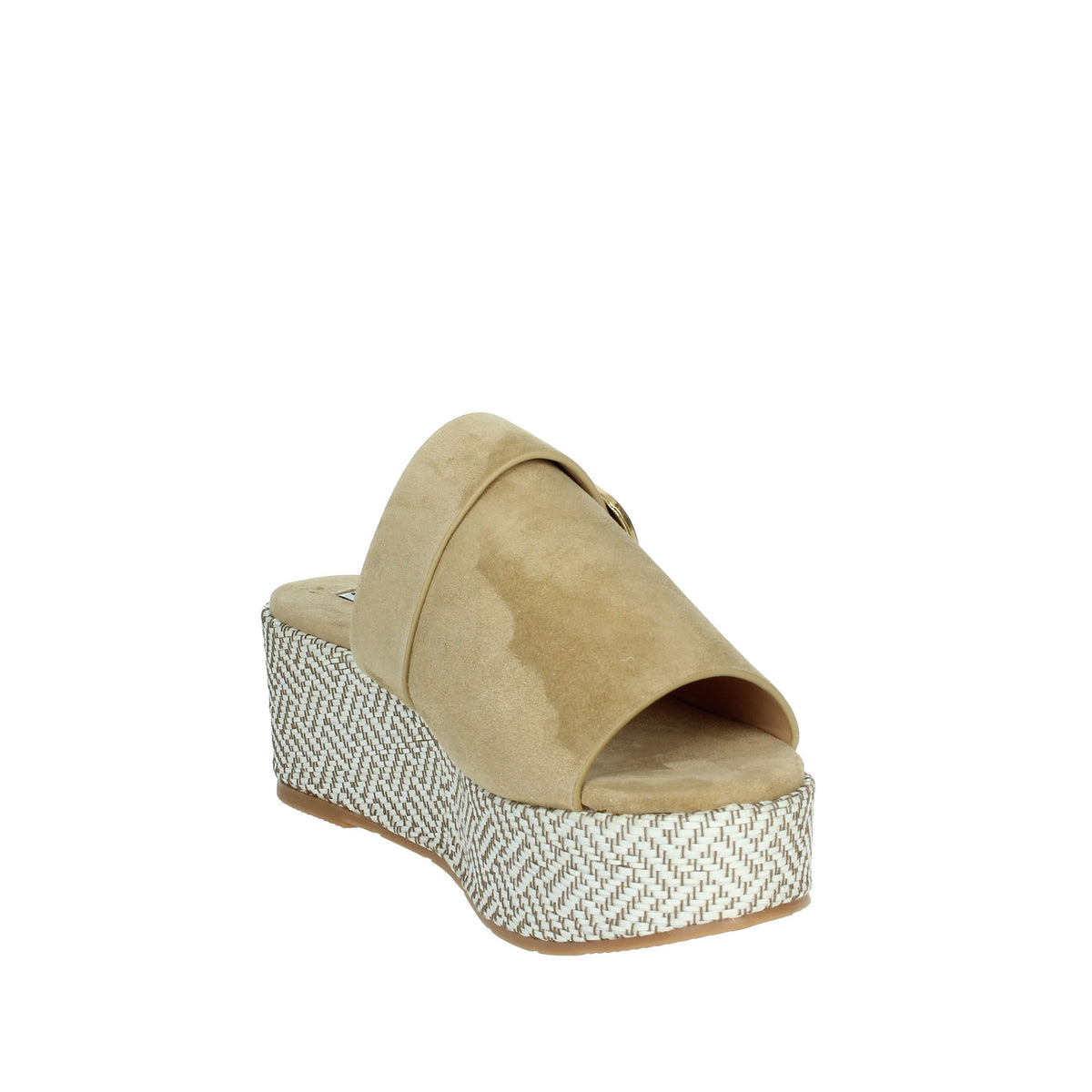 KEYS Donna Ciabatte con zeppa K-11083 Beige
