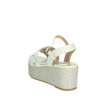 KEYS Donna Sandali con zeppa K-11081 Bianco
