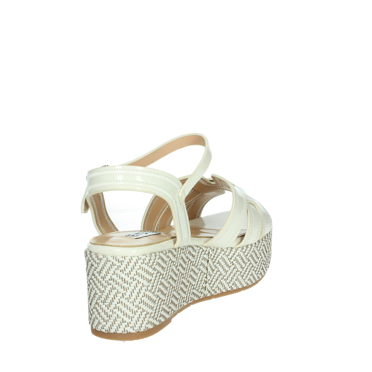 KEYS Donna Sandali con zeppa K-11081 Bianco