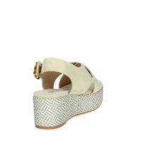 KEYS Donna Sandali con zeppa K-11082 Beige