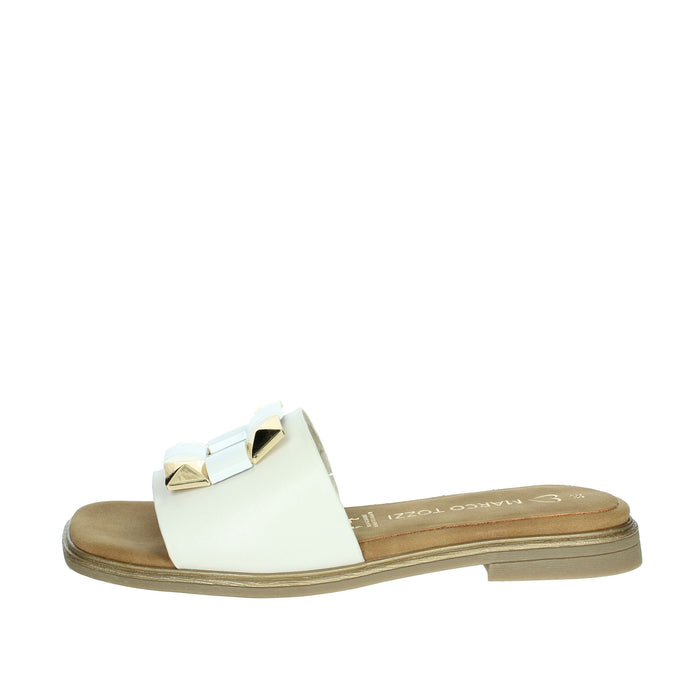 Marco Tozzi Donna Ciabatte basse 2-27102-44 Bianco