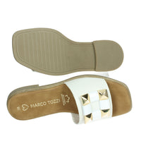Marco Tozzi Donna Ciabatte basse 2-27102-44 Bianco