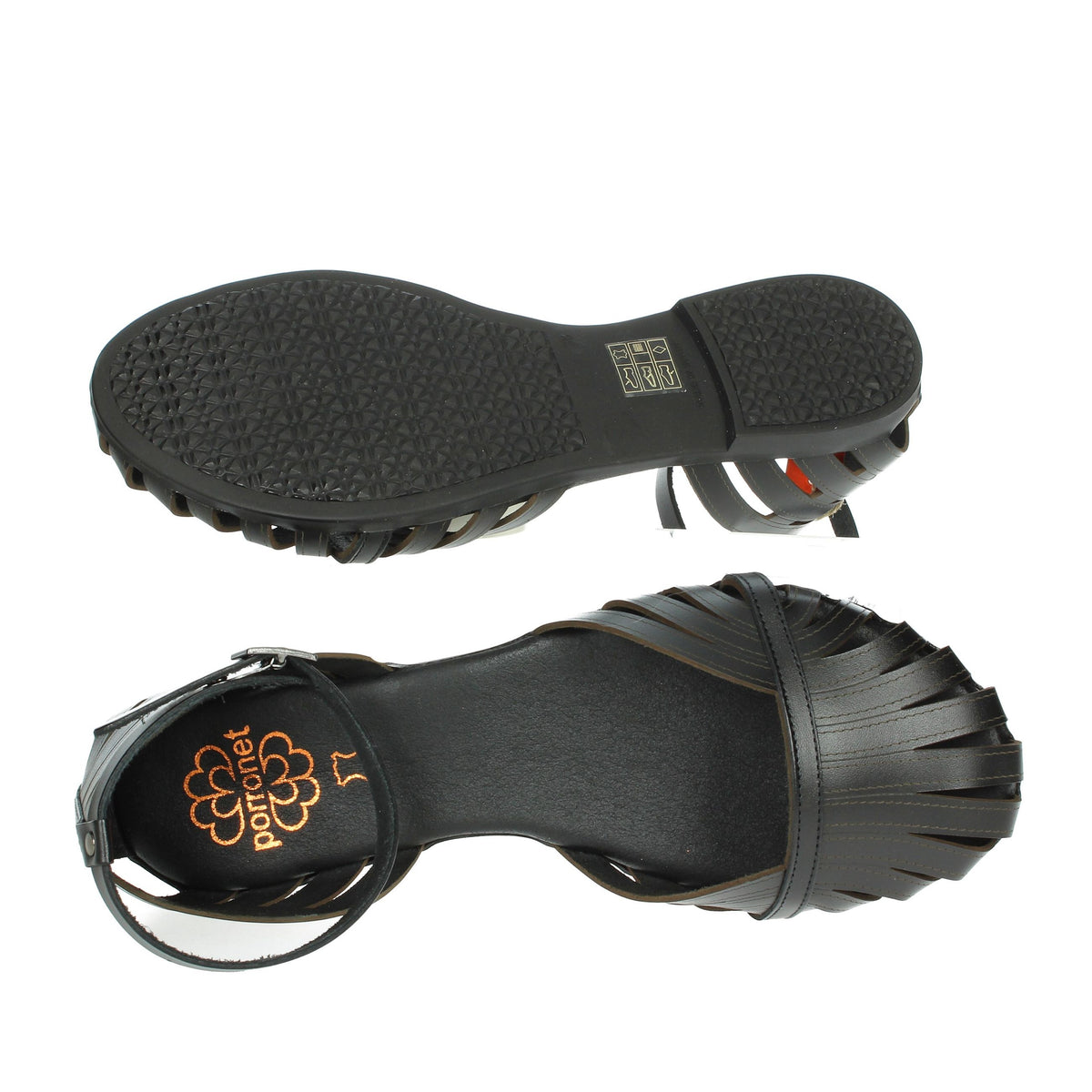 PORRONET Donna Ballerine 7001 Nero