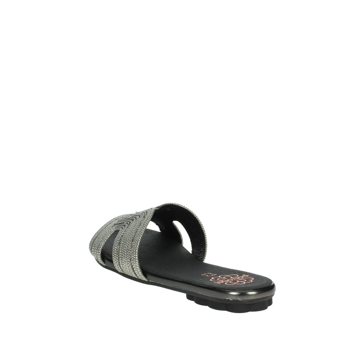 PORRONET Donna Ciabatte basse 7003 Antracite