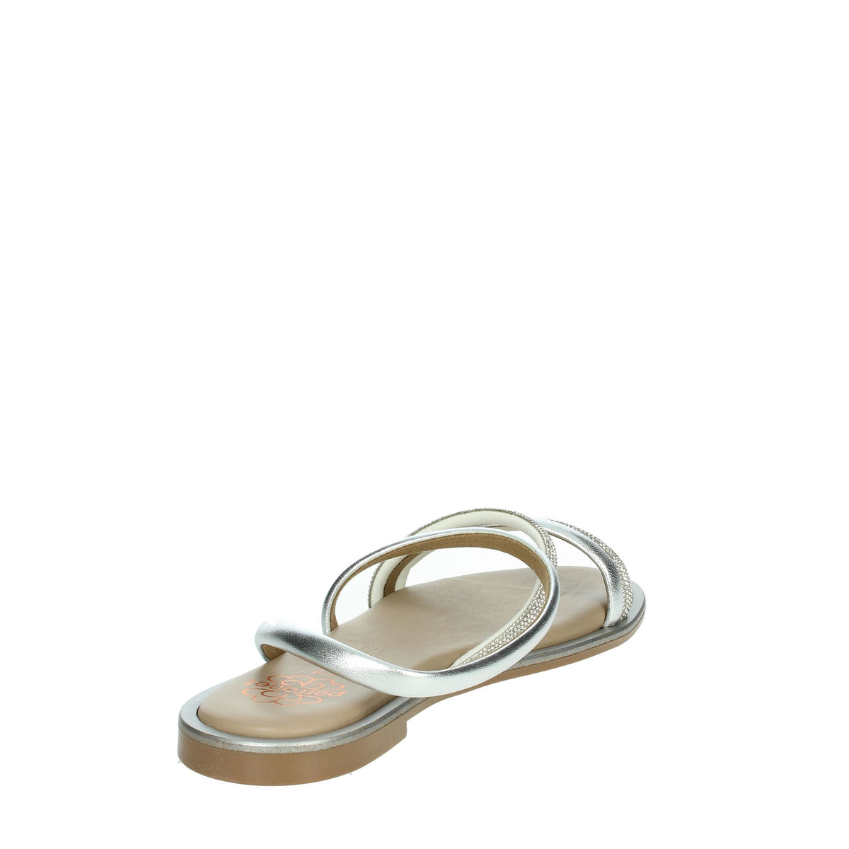 PORRONET Donna Sandali bassi 7010 Argento