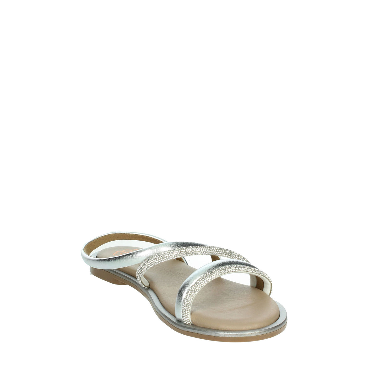 PORRONET Donna Sandali bassi 7010 Argento